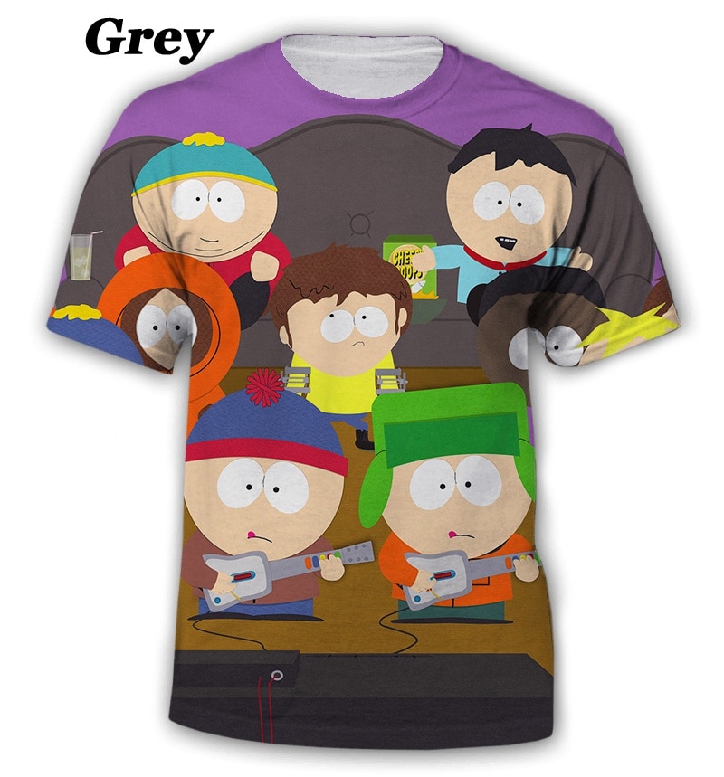Animation S South Park 3D T shirt Tops Graphic Tees Tee Casual Spring Summer Fall 8 5 - South Park Plush