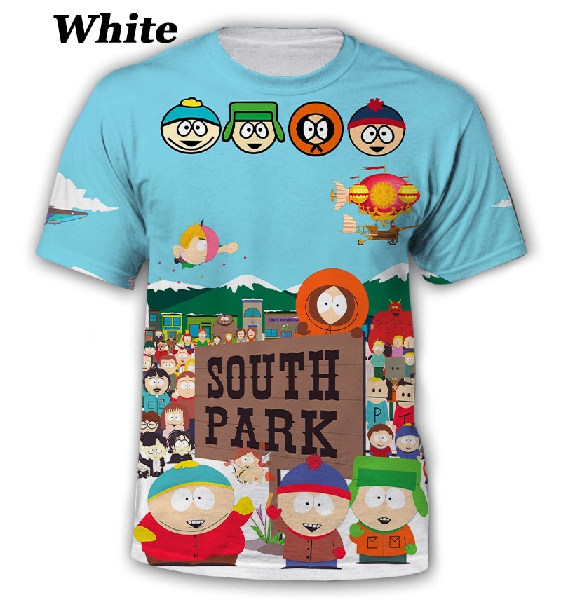 Animation S South Park 3D T shirt Tops Graphic Tees Tee Casual Spring Summer Fall 8 - South Park Plush