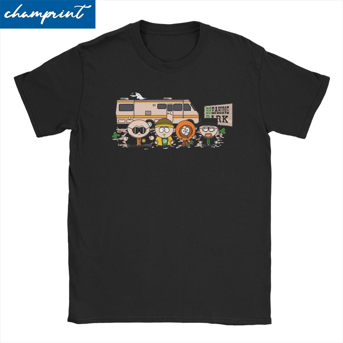 Breaking Park Men Women T Shirt Southpark Cartoon Cool Tee Shirt Short Sleeve O Neck T 1 - South Park Plush
