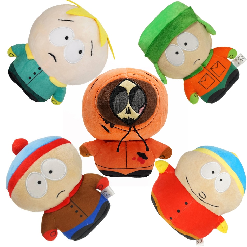 New 18cm SouthPark Plush Toys Cartoon Doll Stan Kyle Kenny Cartman Children Birthday Gift - South Park Plush