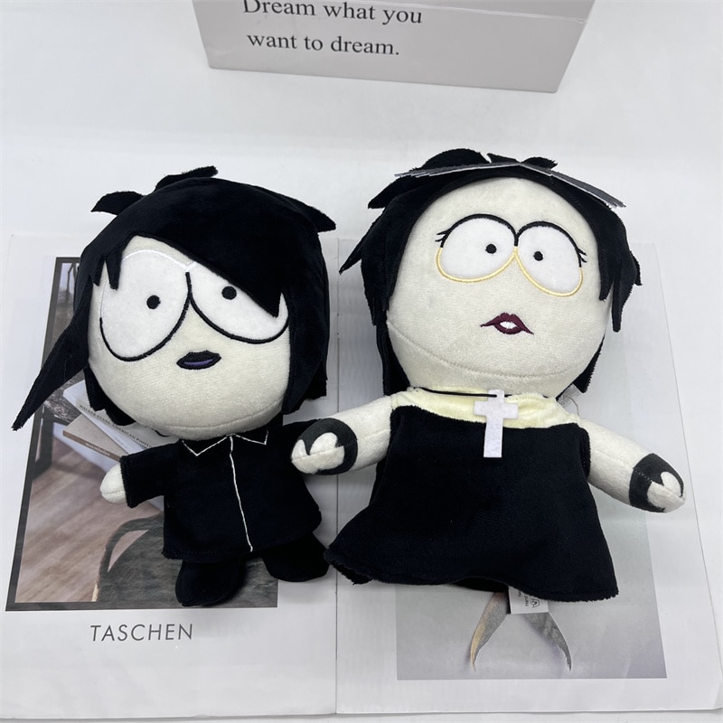 New Cute Southed Parked Goth Plush Doll Gothic Style Halloween Kids Christmas Gifts Novelty Funny Children 3 - South Park Plush