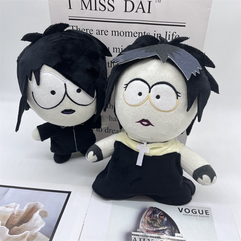 New Cute Southed Parked Goth Plush Doll Gothic Style Halloween Kids Christmas Gifts Novelty Funny Children 4 - South Park Plush