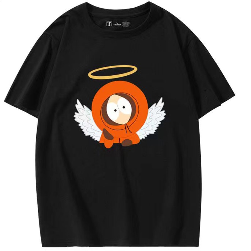 New S South Park T Shirts Cotton Cartoon Printed T shirt Couple Short Sleeve Top Tee 1 - South Park Plush