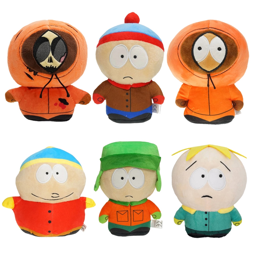 South North Park Butter Cartman Kenny Kyle Stan Toddlers Toy Soft Plush Fluffy Stuffed Ornaments Super 1 - South Park Plush