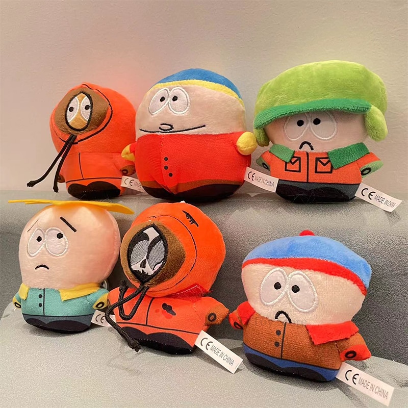 South North Park Keychain Plush Toys Soft Cotton Stuffed Plush Doll Toy Fluffy Ornaments Gift Anime 11 - South Park Plush