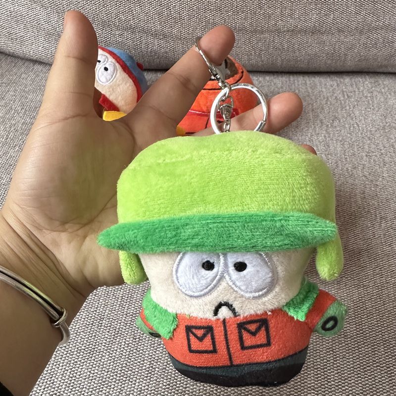 South North Park Keychain Plush Toys Soft Cotton Stuffed Plush Doll Toy Fluffy Ornaments Gift Anime 3 - South Park Plush