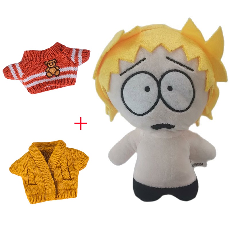 SouthPark Plush Toy Detachable Clothing Sweater Toy Soft Stuffed Plush Doll Toy for Anime Plush Gifts 2 - South Park Plush