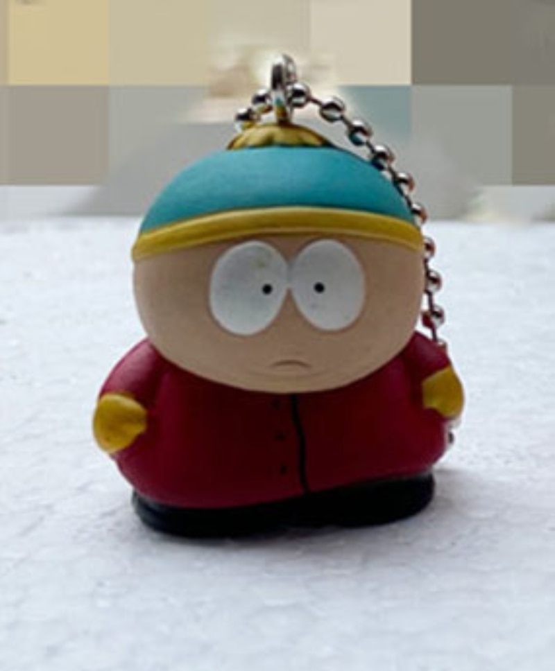 Southparkes Figures Kyles Piples Cartmans Model Anime Peripheral Keychain Pendant Unisex 2 - South Park Plush