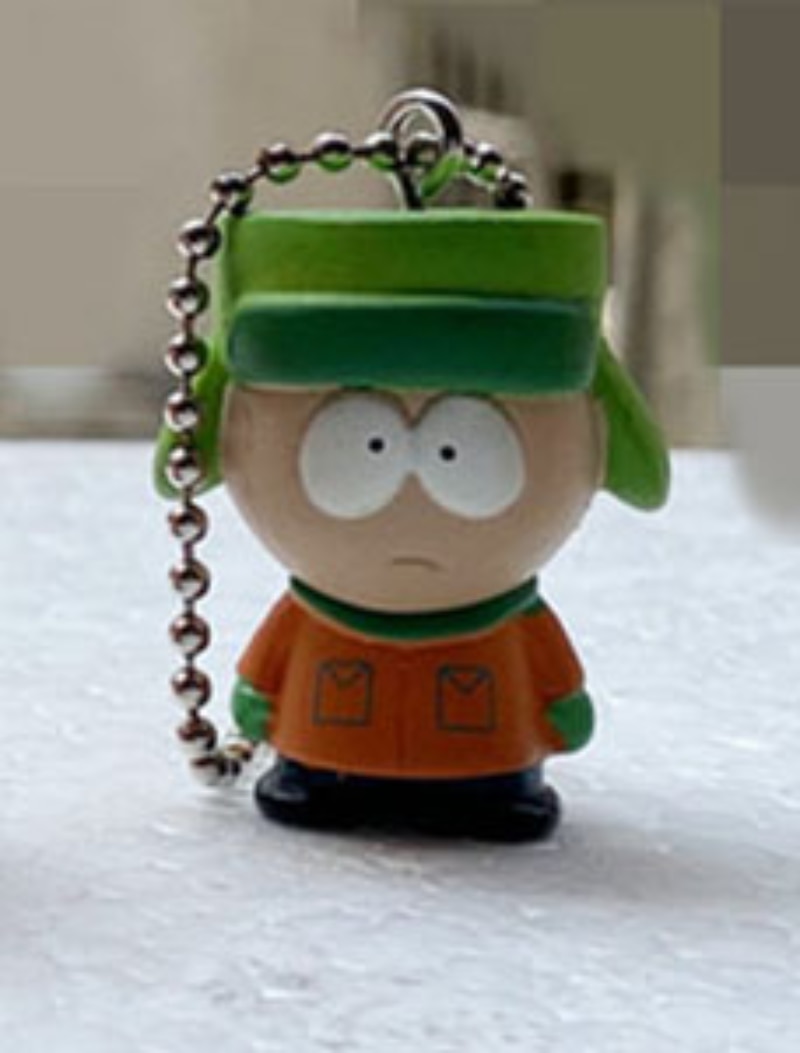 Southparkes Figures Kyles Piples Cartmans Model Anime Peripheral Keychain Pendant Unisex 3 - South Park Plush