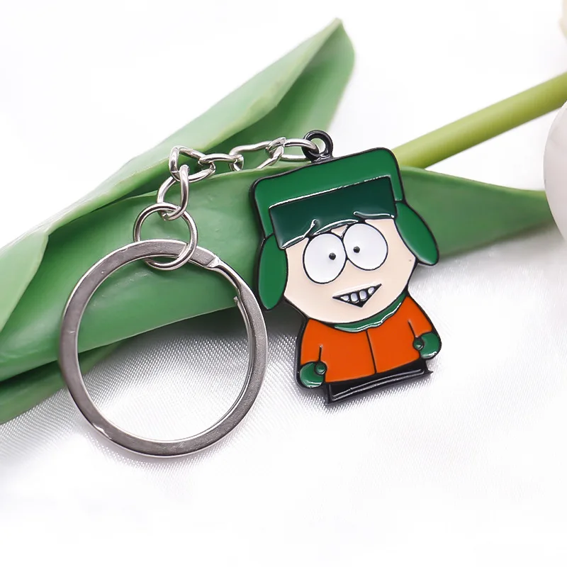 Anime games around in a distant south there is a park bad boy paradise alloy keychain 1 - South Park Plush