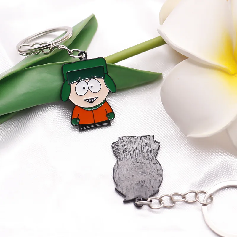 Anime games around in a distant south there is a park bad boy paradise alloy keychain 2 - South Park Plush