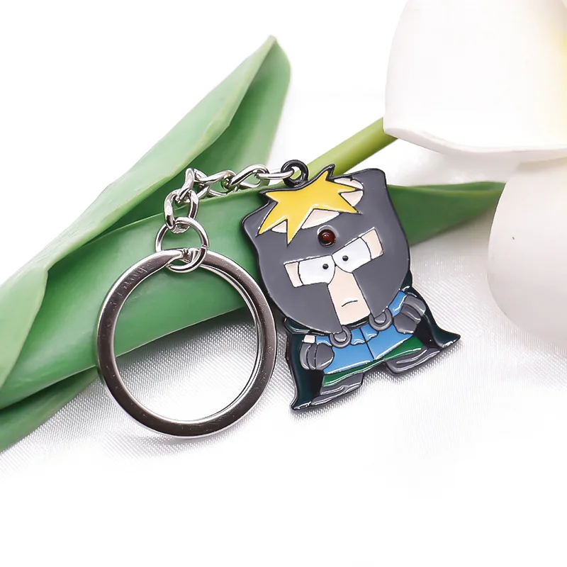 Anime games around in a distant south there is a park bad boy paradise alloy keychain 4 - South Park Plush