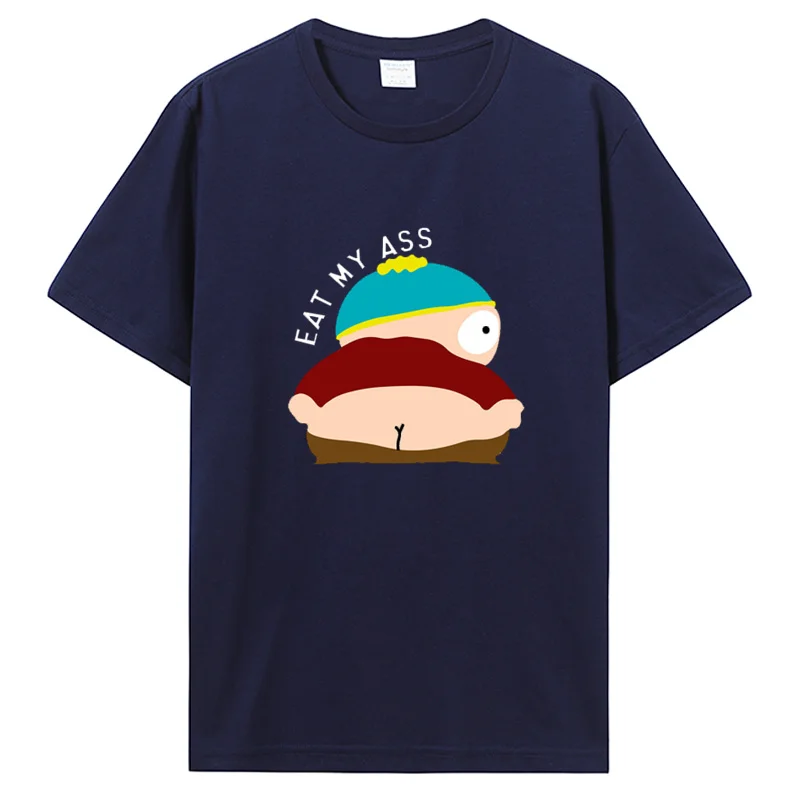 Funny Cartoon Eat My Ass cotton T shirt S South Park Anime Men Summer Vintage Humor 3 - South Park Plush