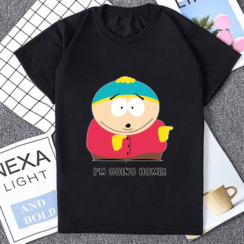 South Park Vintage Man Tshirt Hot Sale Casual Fashion Loose Women Clothing 90s Anime Acg Fans 4 - South Park Plush