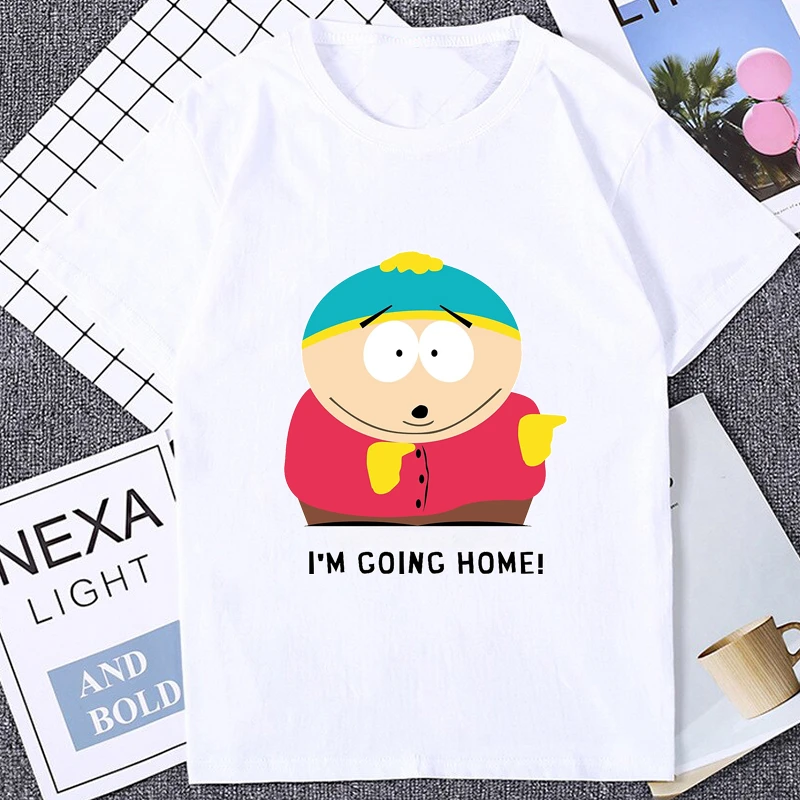 South Park Vintage Man Tshirt Hot Sale Casual Fashion Loose Women Clothing 90s Anime Acg Fans 5 - South Park Plush