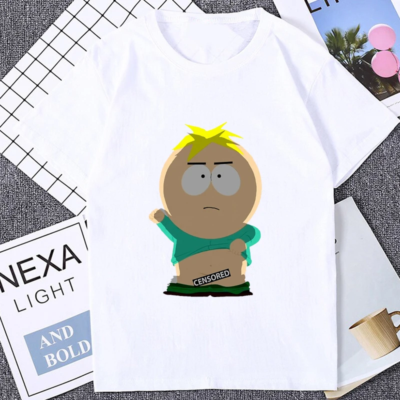 South Park Vintage Printed Unisex T shirt Funny Stan Graphic Change T Shirt Casual Fashion Streetwear 3 - South Park Plush