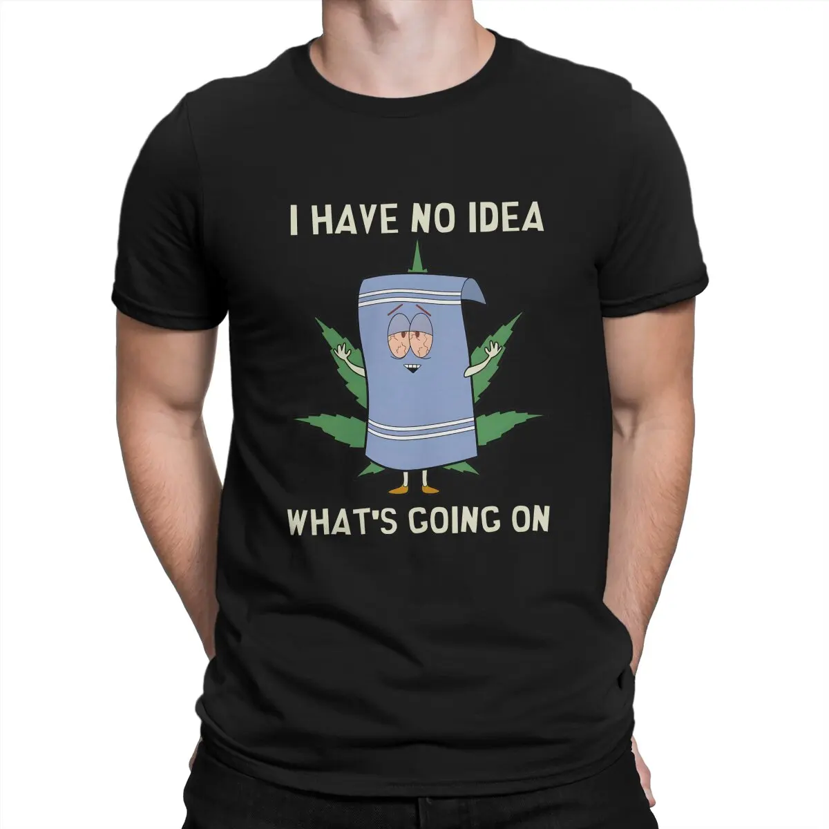 Southpark I Have No Idea Whats Going On T Shirt Goth Men Tees Summer Clothing Polyester - South Park Plush